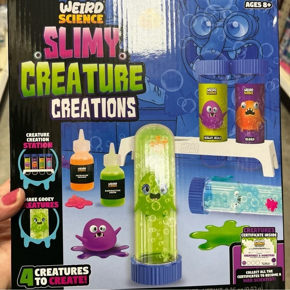 Slimy Creature Creations Kit - Green, Purple, Blue